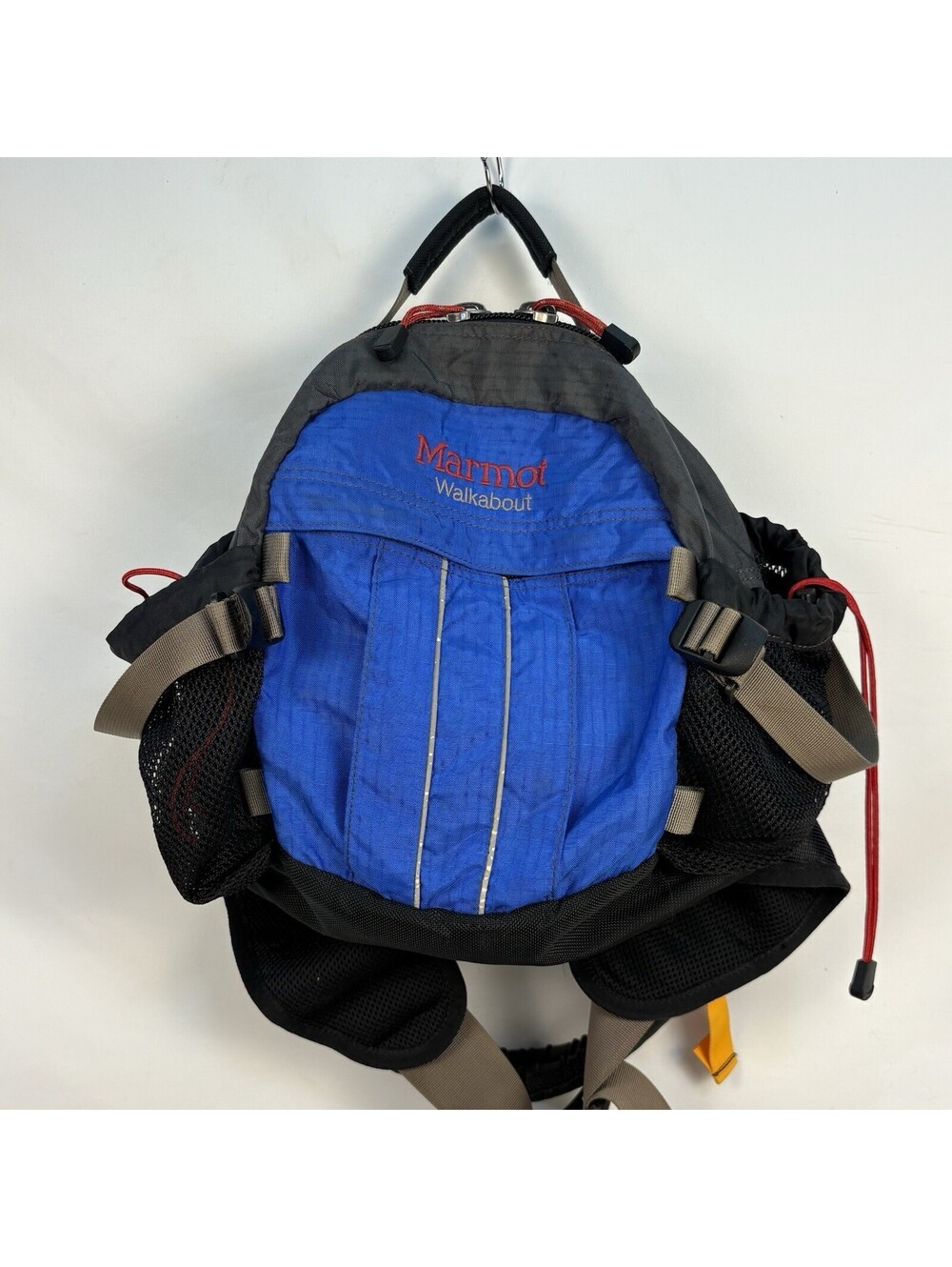 Marmot Walkabout Lumbar Hip Pack Blue Gray Biospan Hiking Daypack Waist Bag